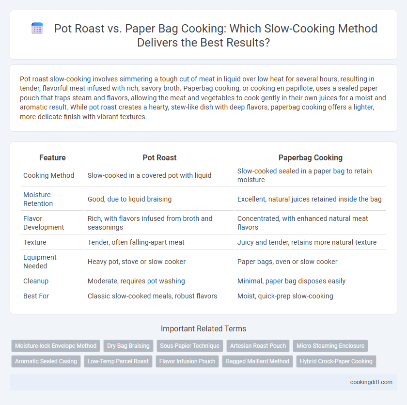 Pot Roast vs. Paper Bag Cooking: Which Slow-Cooking Method Delivers the Best Results?
