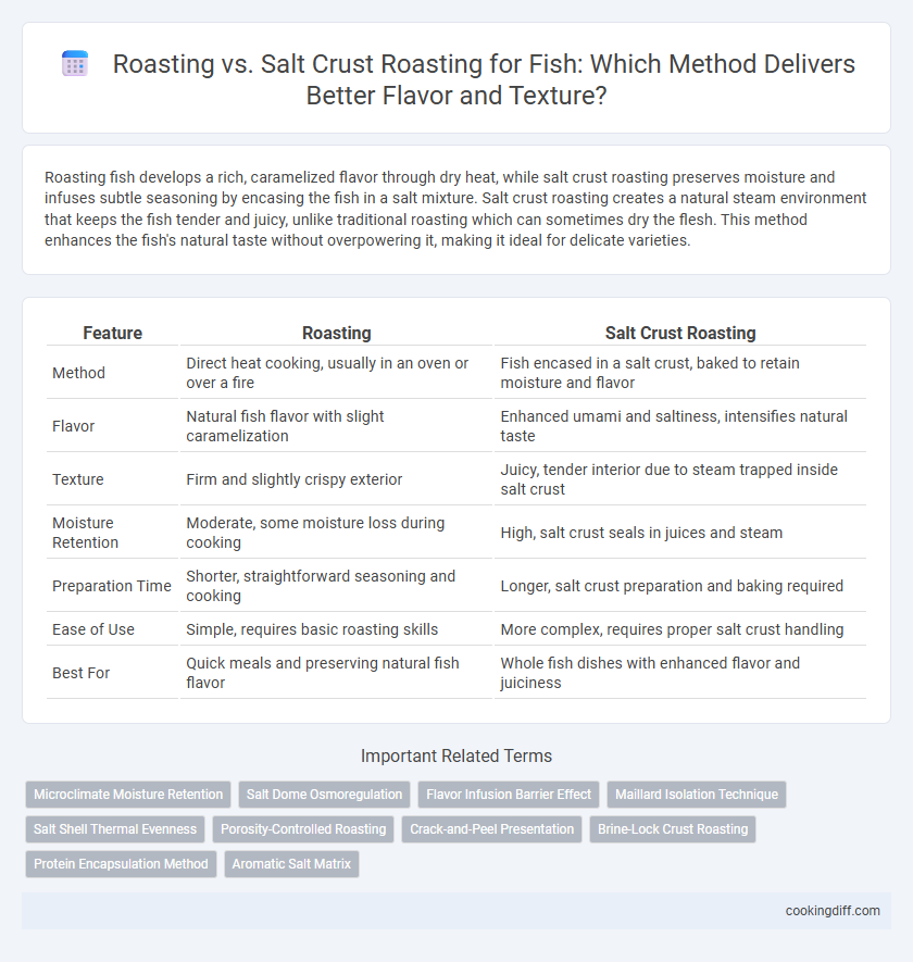Roasting vs. Salt Crust Roasting for Fish: Which Method Delivers Better Flavor and Texture?