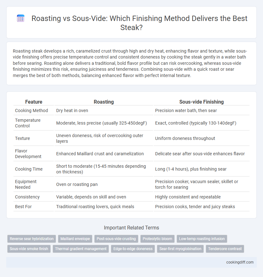 Roasting vs Sous-Vide: Which Finishing Method Delivers the Best Steak?