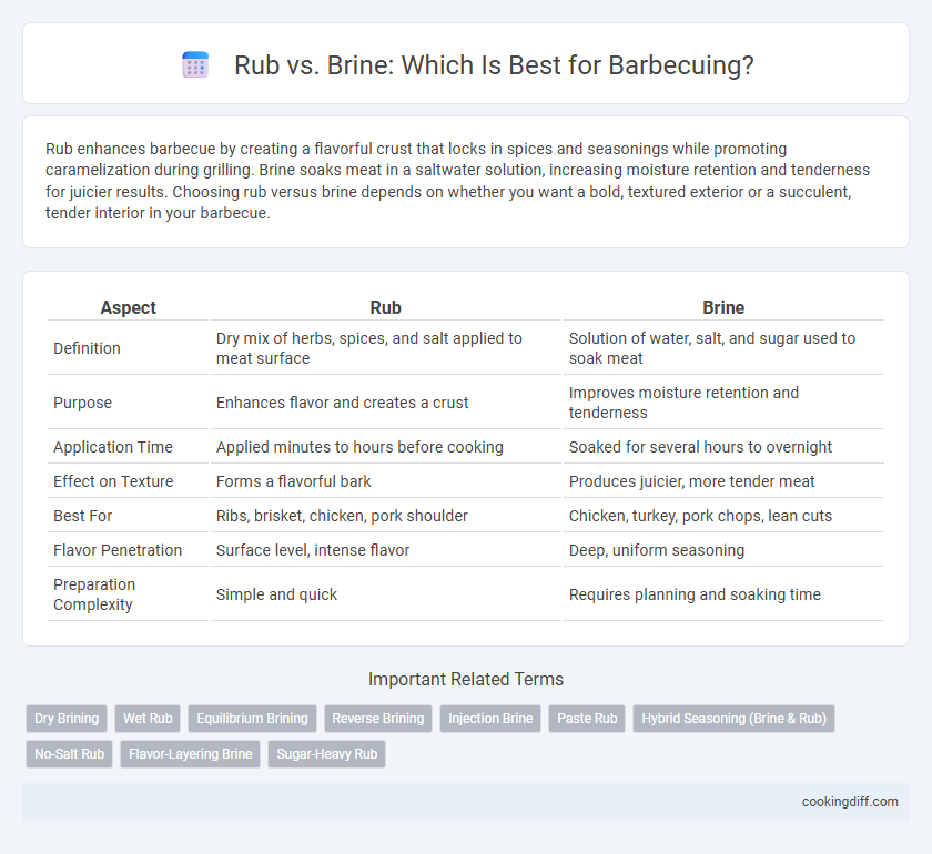 Rub vs. Brine: Which Is Best for Barbecuing?