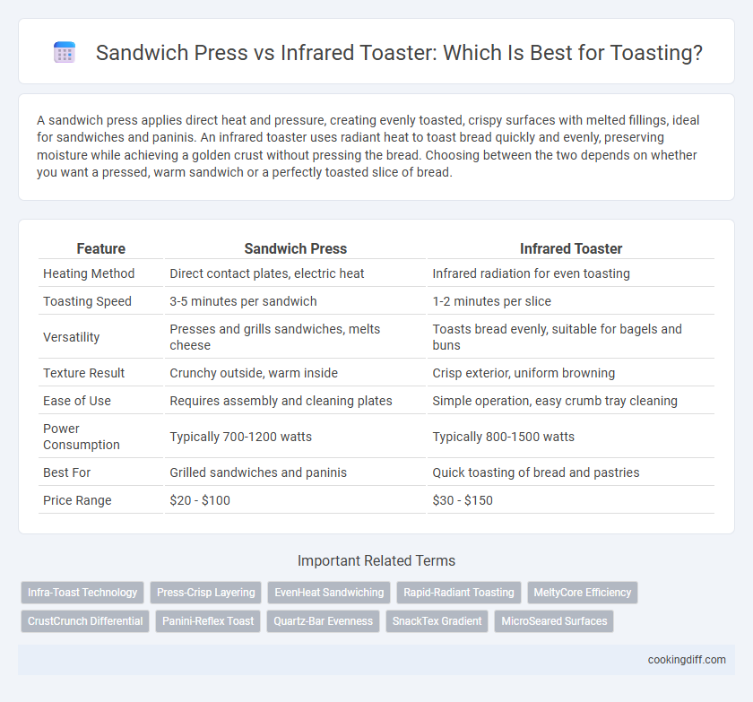 Sandwich Press vs Infrared Toaster: Which Is Best for Toasting?