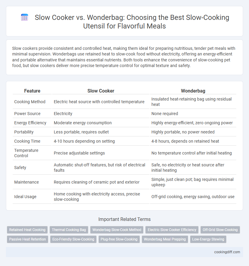 Slow Cooker vs. Wonderbag: Choosing the Best Slow-Cooking Utensil for Flavorful Meals
