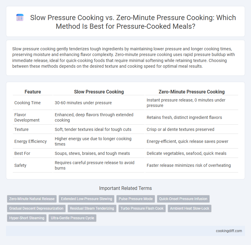 Slow Pressure Cooking vs. Zero-Minute Pressure Cooking: Which Method Is Best for Pressure-Cooked Meals?