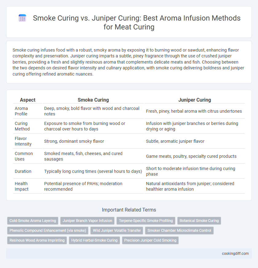 Smoke Curing vs. Juniper Curing: Best Aroma Infusion Methods for Meat Curing