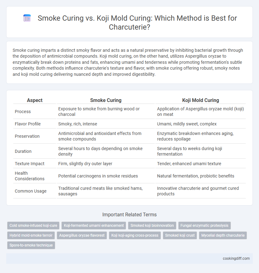 Smoke Curing vs. Koji Mold Curing: Which Method is Best for Charcuterie?
