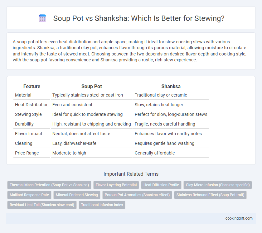 Soup Pot vs Shanksha: Which Is Better for Stewing?