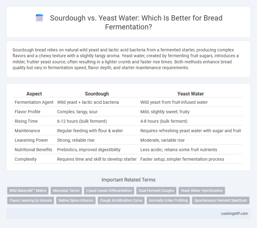 Sourdough vs. Yeast Water: Which Is Better for Bread Fermentation?