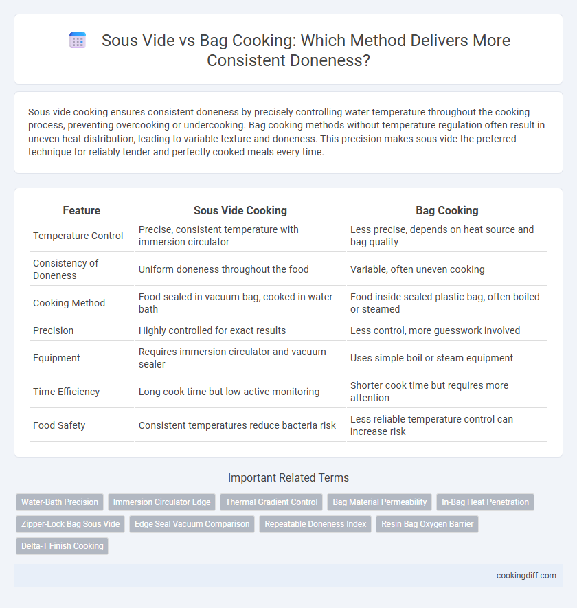 Sous Vide vs Bag Cooking: Which Method Delivers More Consistent Doneness?