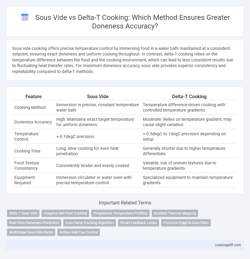 Sous Vide vs Delta-T Cooking: Which Method Ensures Greater Doneness Accuracy?