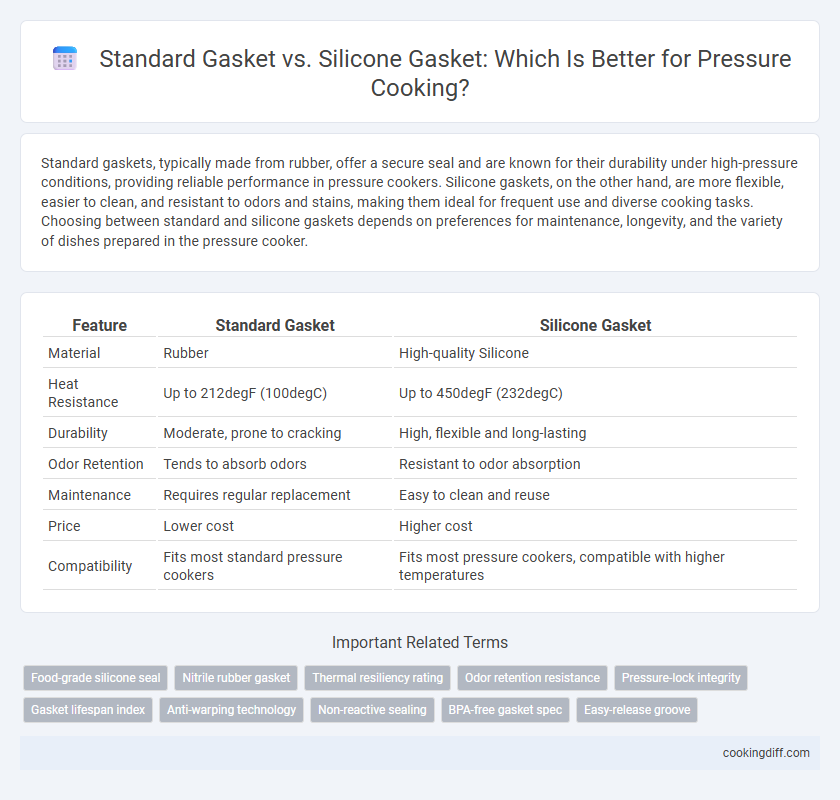 Standard Gasket vs. Silicone Gasket: Which Is Better for Pressure Cooking?