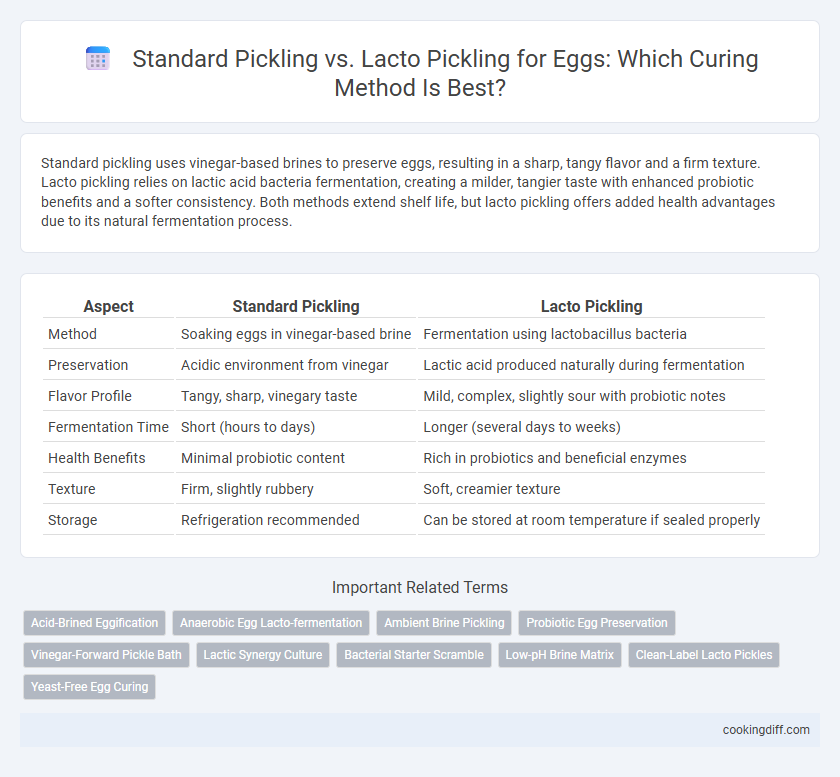 Standard Pickling vs. Lacto Pickling for Eggs: Which Curing Method Is Best?