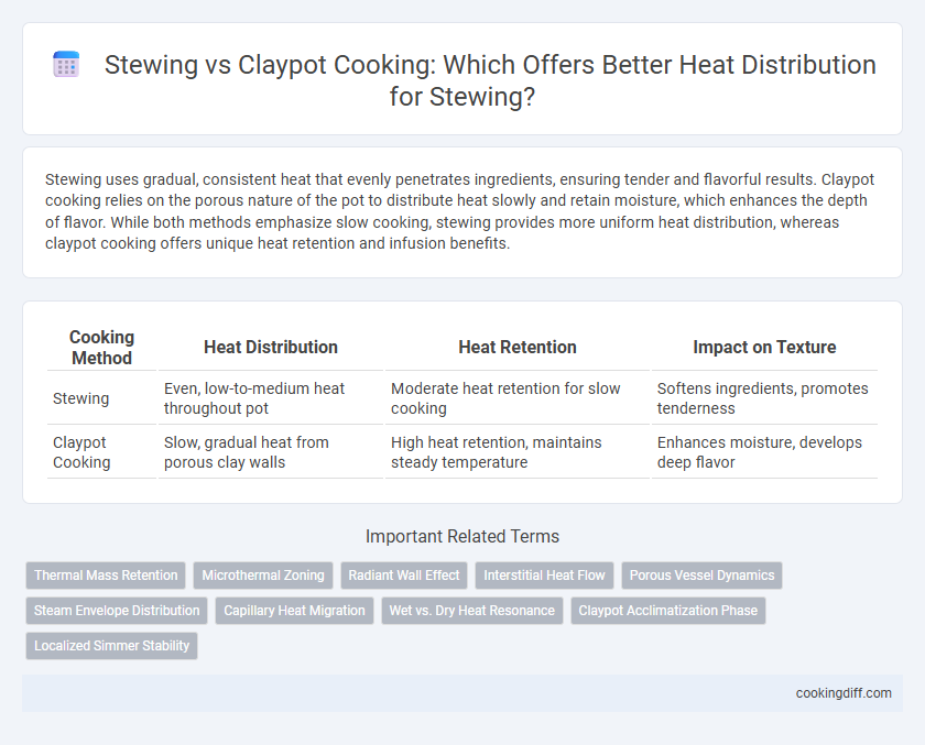 Stewing vs Claypot Cooking: Which Offers Better Heat Distribution for Stewing?