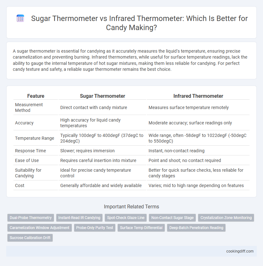 Sugar Thermometer vs Infrared Thermometer: Which Is Better for Candy Making?