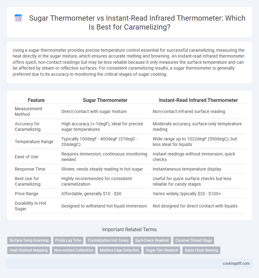 Sugar Thermometer vs Instant-Read Infrared Thermometer: Which Is Best for Caramelizing?