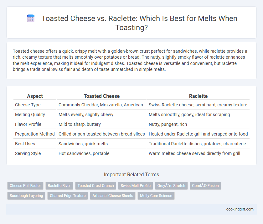 Toasted Cheese vs. Raclette: Which Is Best for Melts When Toasting?