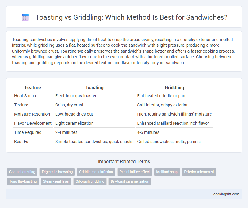 Toasting vs Griddling: Which Method Is Best for Sandwiches?