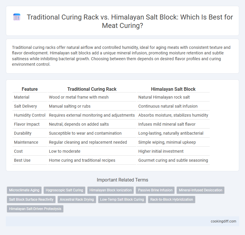 Traditional Curing Rack vs. Himalayan Salt Block: Which Is Best for Meat Curing?