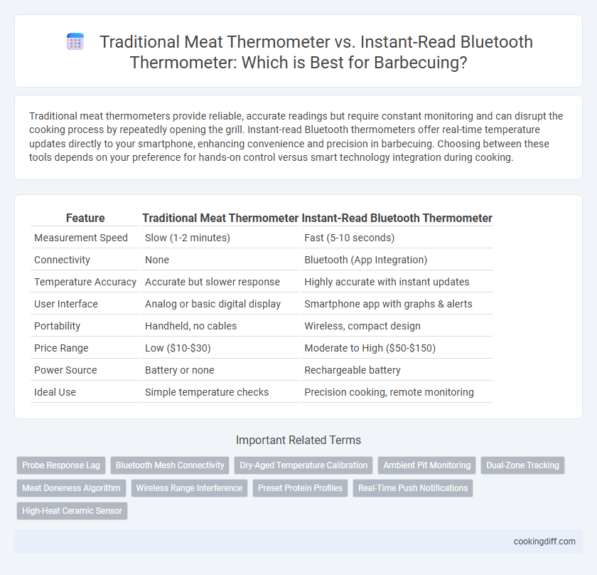 Traditional Meat Thermometer vs. Instant-Read Bluetooth Thermometer: Which is Best for Barbecuing?