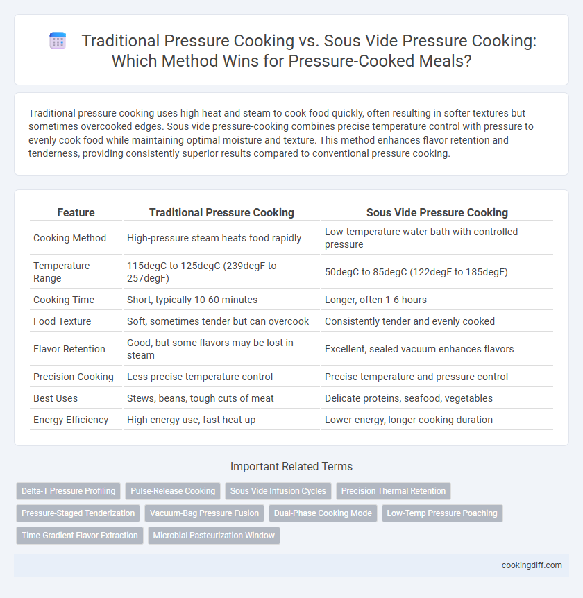 Traditional Pressure Cooking vs. Sous Vide Pressure Cooking: Which Method Wins for Pressure-Cooked Meals?