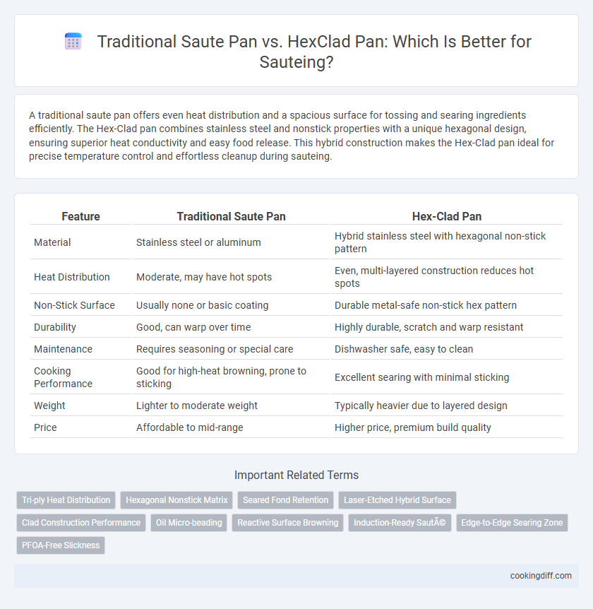 Traditional Saute Pan vs. HexClad Pan: Which Is Better for Sauteing?