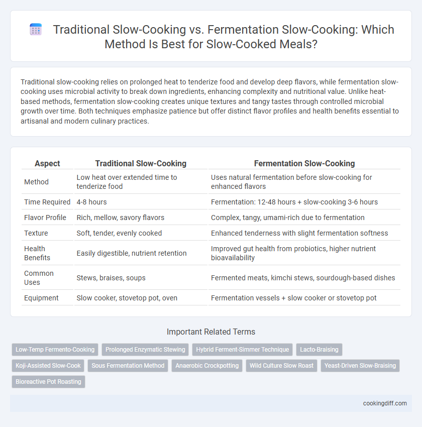 Traditional Slow-Cooking vs. Fermentation Slow-Cooking: Which Method Is Best for Slow-Cooked Meals?