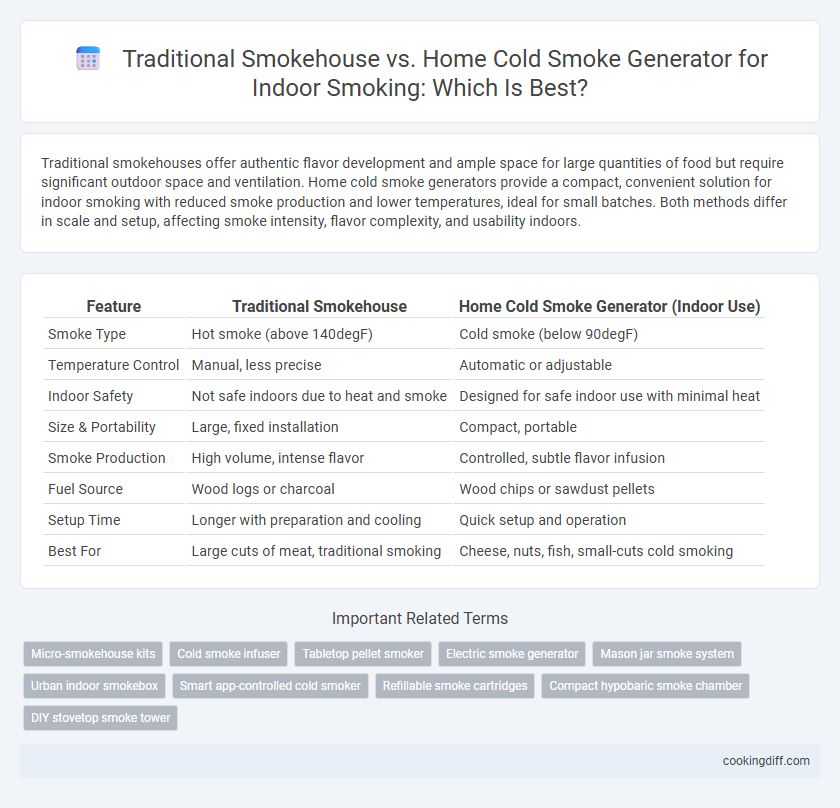 Traditional Smokehouse vs. Home Cold Smoke Generator for Indoor Smoking: Which Is Best?