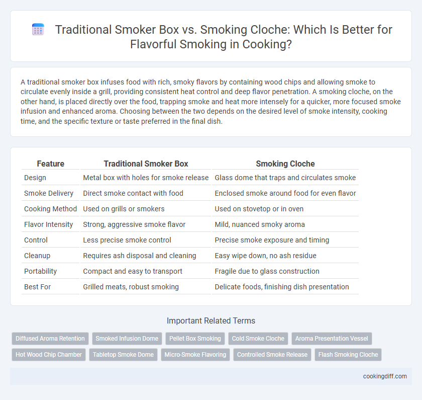 Traditional Smoker Box vs. Smoking Cloche: Which Is Better for Flavorful Smoking in Cooking?