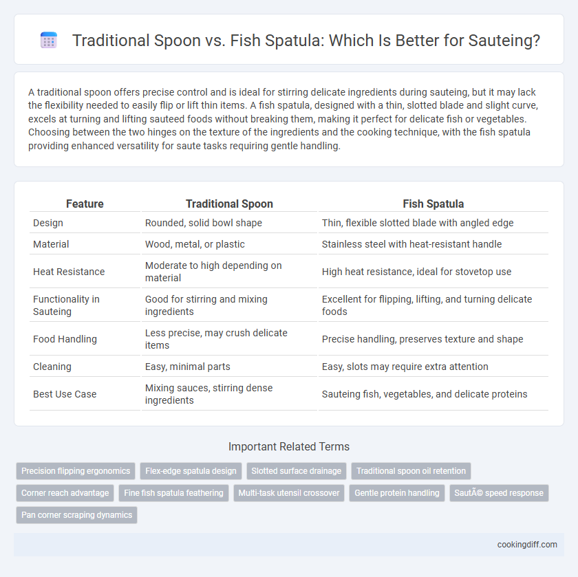 Traditional Spoon vs. Fish Spatula: Which Is Better for Sauteing?
