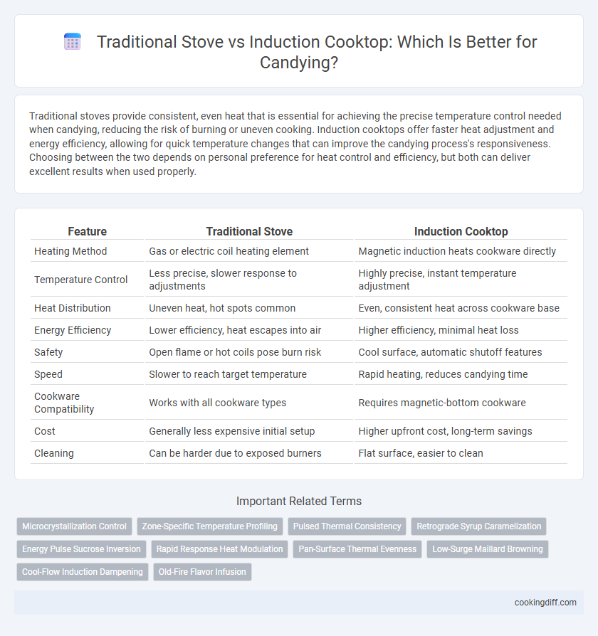 Traditional Stove vs Induction Cooktop: Which Is Better for Candying?
