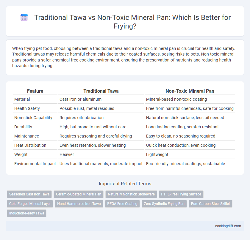 Traditional Tawa vs Non-Toxic Mineral Pan: Which Is Better for Frying?