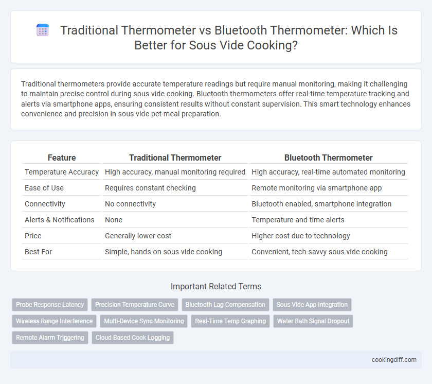 Traditional Thermometer vs Bluetooth Thermometer: Which Is Better for Sous Vide Cooking?