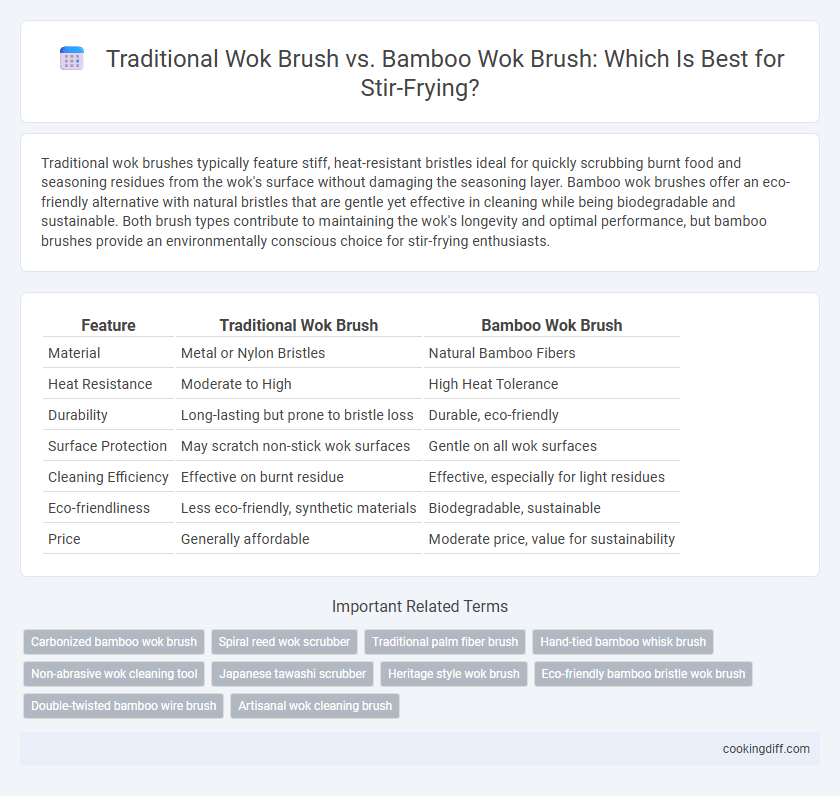 Traditional Wok Brush vs. Bamboo Wok Brush: Which Is Best for Stir-Frying?