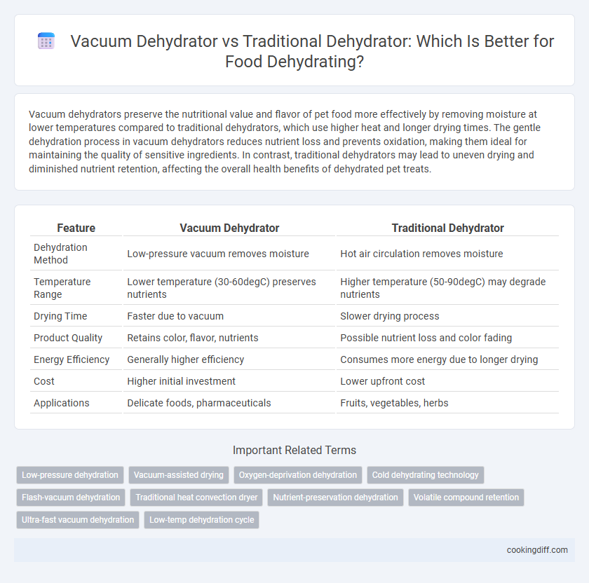Vacuum Dehydrator vs Traditional Dehydrator: Which Is Better for Food Dehydrating?