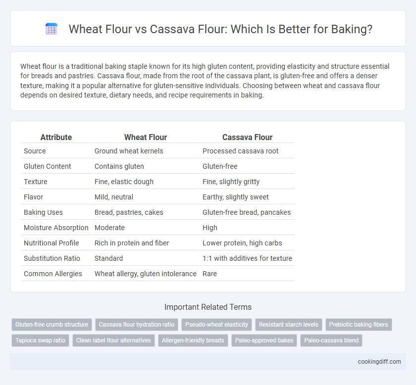 Wheat Flour vs Cassava Flour: Which Is Better for Baking?