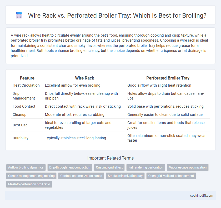 Wire Rack vs. Perforated Broiler Tray: Which Is Best for Broiling?