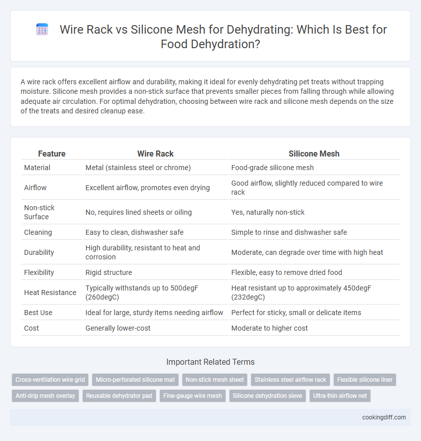 Wire Rack vs Silicone Mesh for Dehydrating: Which Is Best for Food Dehydration?
