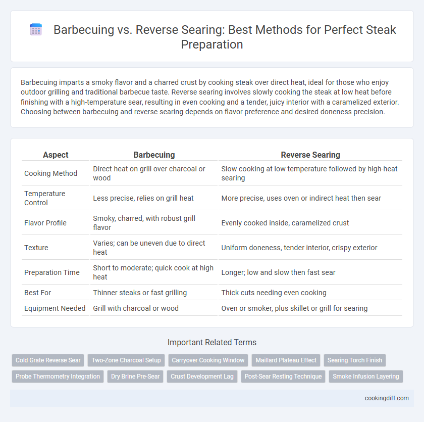 Barbecuing vs. Reverse Searing: Best Methods for Perfect Steak Preparation