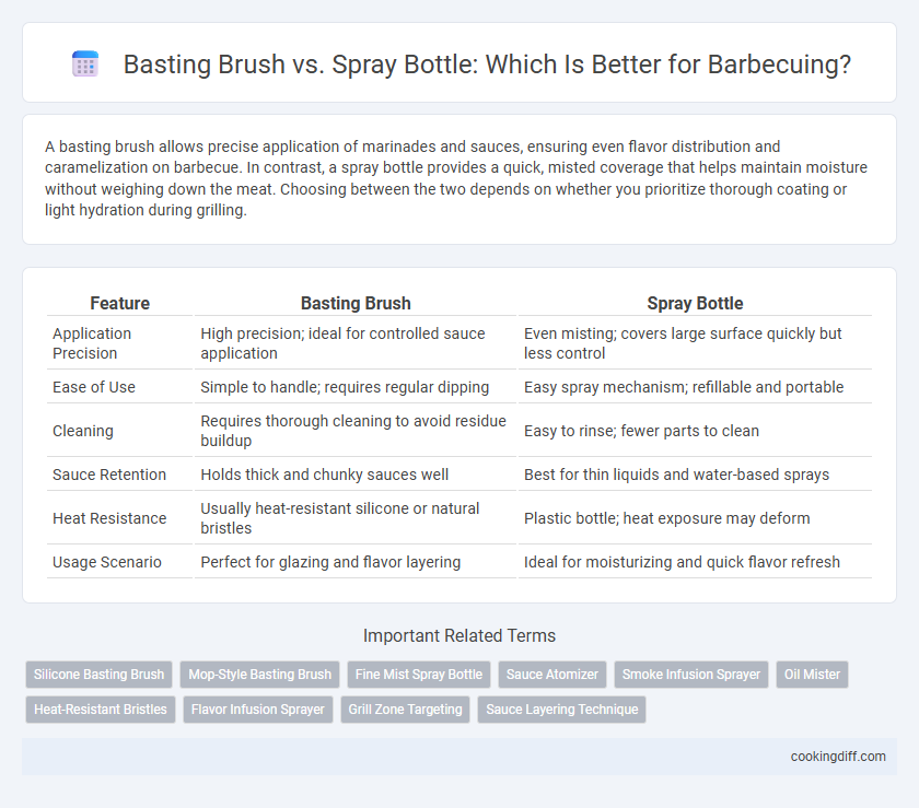 Basting Brush vs. Spray Bottle: Which Is Better for Barbecuing?