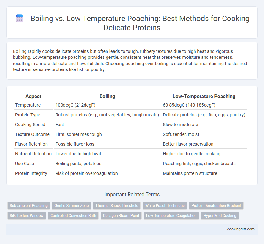Boiling vs. Low-Temperature Poaching: Best Methods for Cooking Delicate Proteins