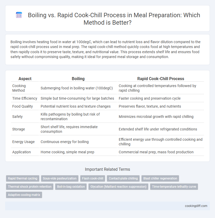 Boiling vs. Rapid Cook-Chill Process in Meal Preparation: Which Method is Better?