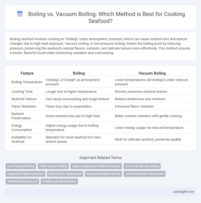 Boiling vs. Vacuum Boiling: Which Method is Best for Cooking Seafood?