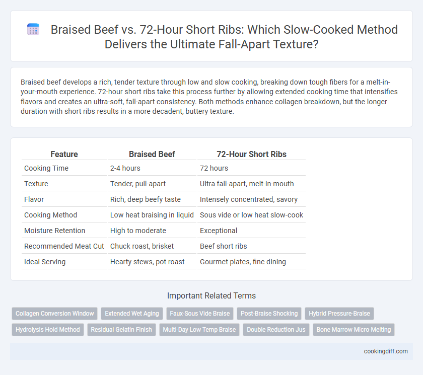 Braised Beef vs. 72-Hour Short Ribs: Which Slow-Cooked Method Delivers the Ultimate Fall-Apart Texture?