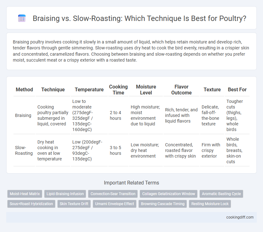 Braising vs. Slow-Roasting: Which Technique Is Best for Poultry?