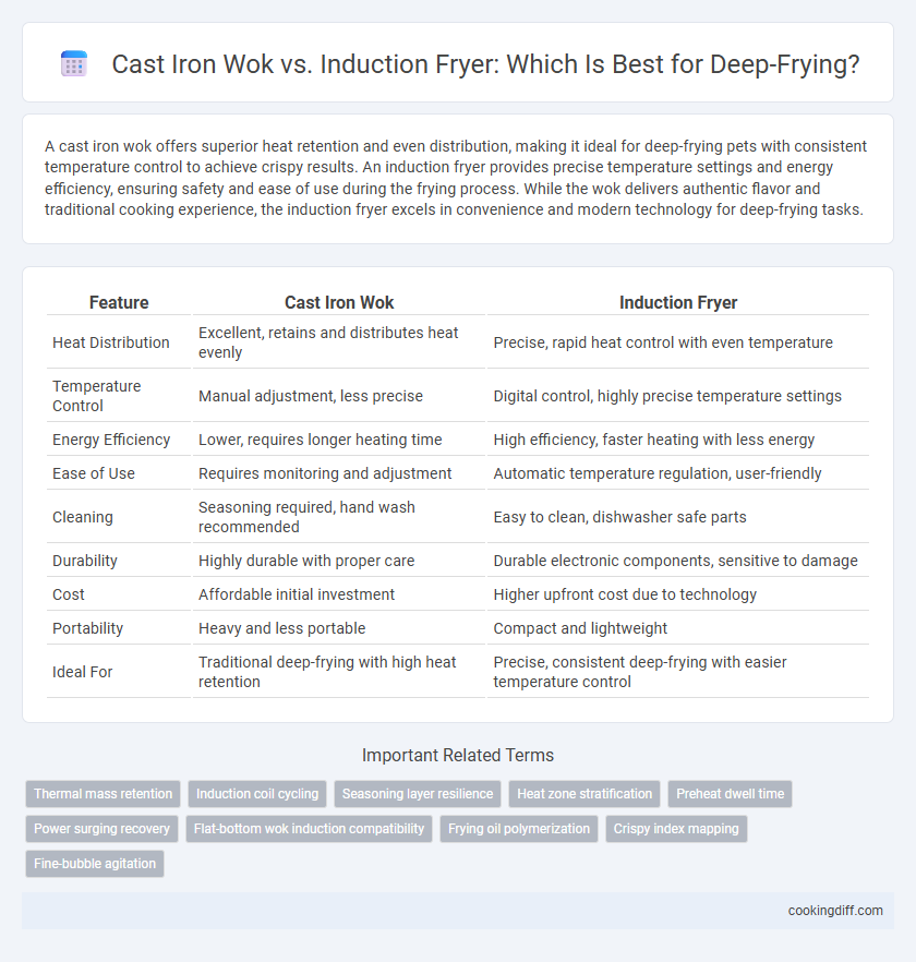 Cast Iron Wok vs. Induction Fryer: Which Is Best for Deep-Frying?