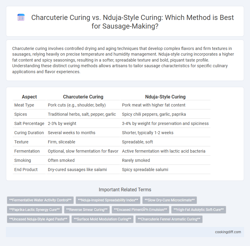 Charcuterie Curing vs. Nduja-Style Curing: Which Method is Best for Sausage-Making?