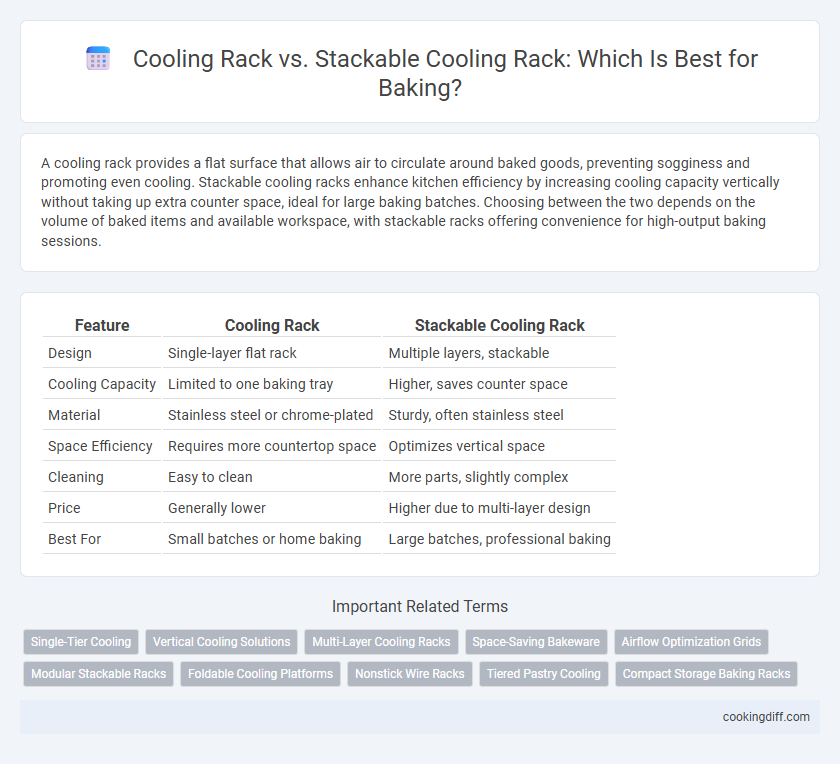 Cooling Rack vs. Stackable Cooling Rack: Which Is Best for Baking?
