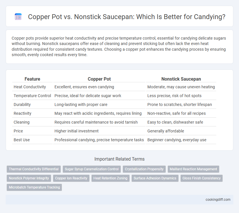 Copper Pot vs. Nonstick Saucepan: Which Is Better for Candying?