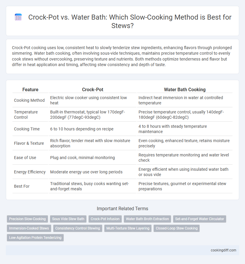 Crock-Pot vs. Water Bath: Which Slow-Cooking Method is Best for Stews?