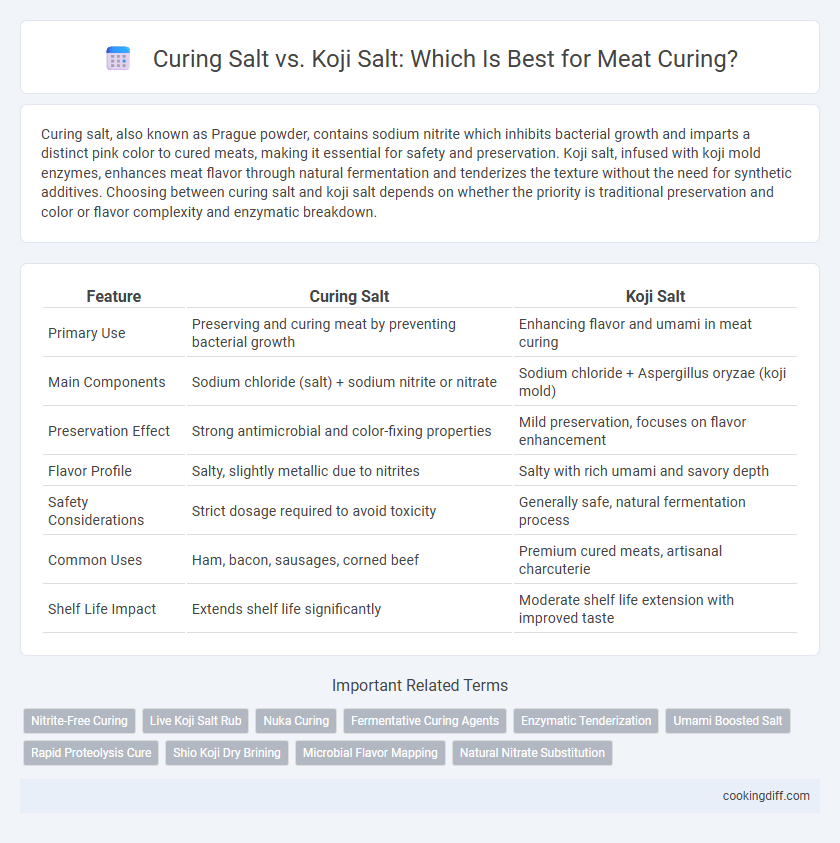 Curing Salt vs. Koji Salt: Which Is Best for Meat Curing?