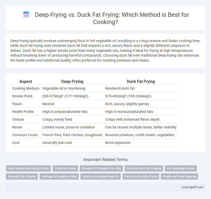 Deep-Frying vs. Duck Fat Frying: Which Method is Best for Cooking?